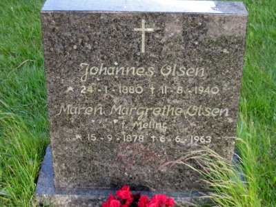 Headstone, Tananger, Sola commune, Rogaland country, Norway